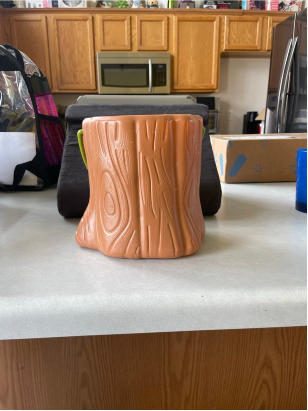 Endeavor Development Ltd Brown Tree Stump Popcorn Container One Size